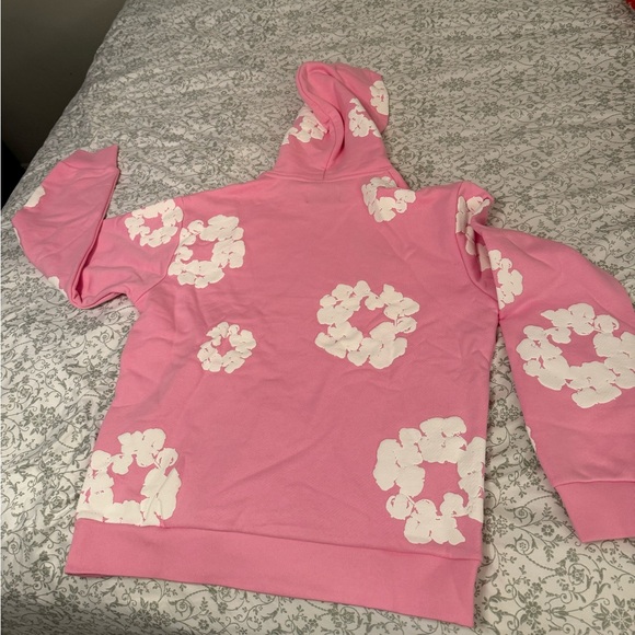 Denim Tears hoodie (PINK) - Picture 8 of 9
